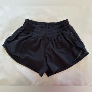 Black Hotty Hot Low Rise Lined Short 2.5”
